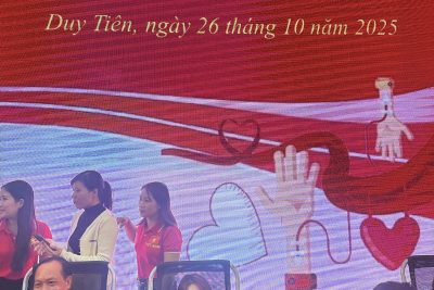 HIẾN MÁU NHÂN ĐẠO – MỘT NGHĨA CỬ CAO ĐẸP