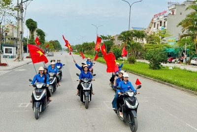 Chào mừng Ngày Bầu cử đại biểu Quốc hội khóa XVI và đại biểu Hội đồng nhân dân các cấp nhiệm kỳ 2026 – 2031