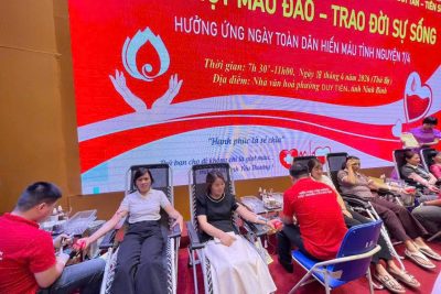 HIẾN GIỌT MÁU ĐÀO – TRAO ĐỜI SỰ SỐNG